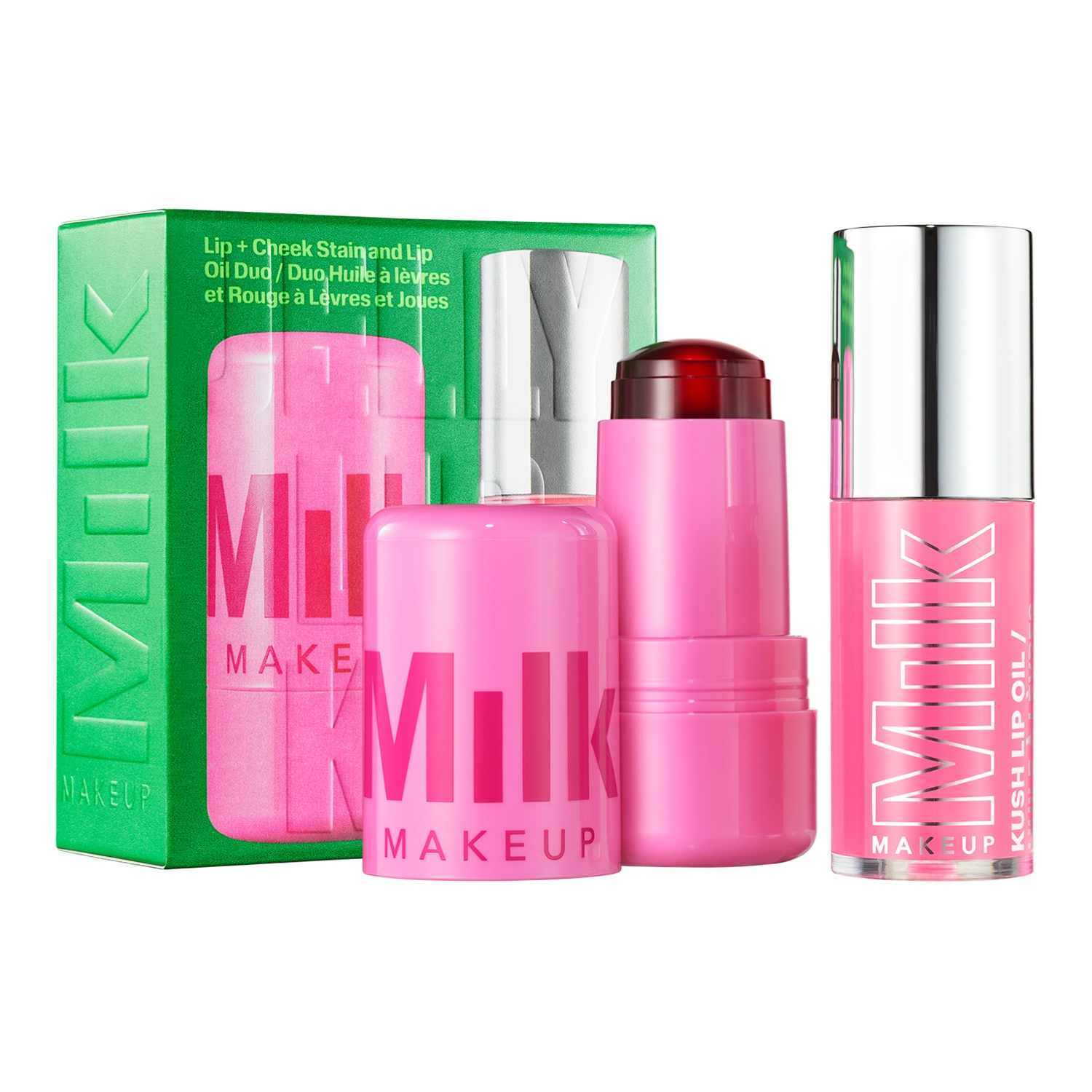 Milk Makeup - Jelly Lip Kit - Zestaw Do Ust - Tint + Olejek - Jelly Tint + Lip Oil Kit - Dla Kobiet